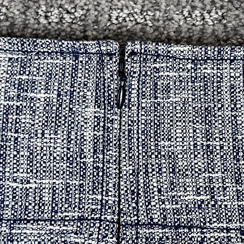 Boden Skirt Womens Twelve Mini A Line Tweed Preppy Career Office Business Blue - Picture 3 of 11